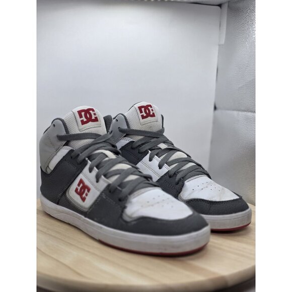 DC CURE HI TOP Men's Gray Skate Inspired Sneakers SHOES Size 9 ADYS400072 - Picture 4 of 8